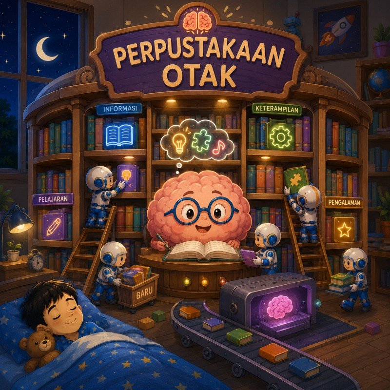 Saat Otak Merapikan Barang