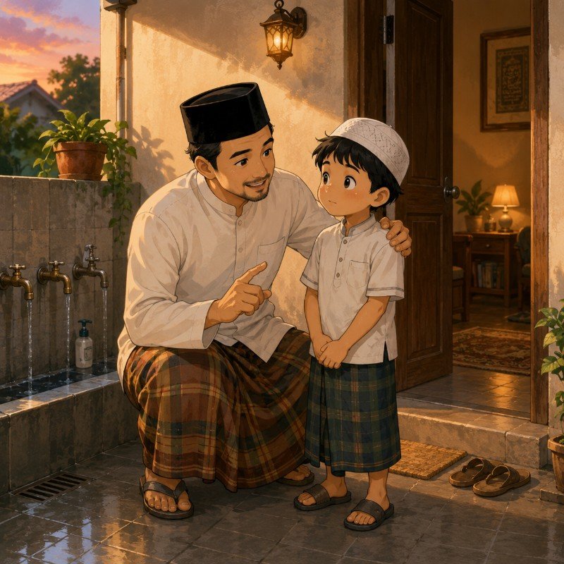 WUDU BUKAN SEKEDAR BASAH!