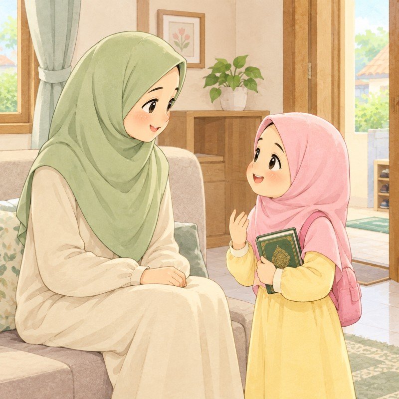 ANNISA INGIN MENGAJI DI MUSALA