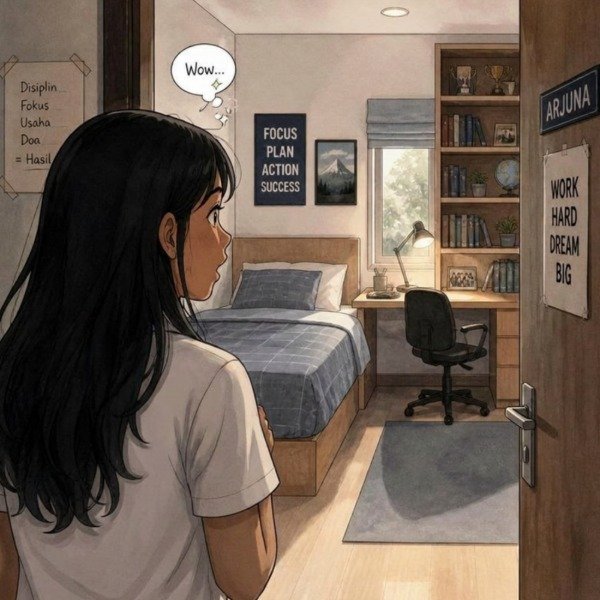 RAHASIA DI BALIK PINTU KAMAR